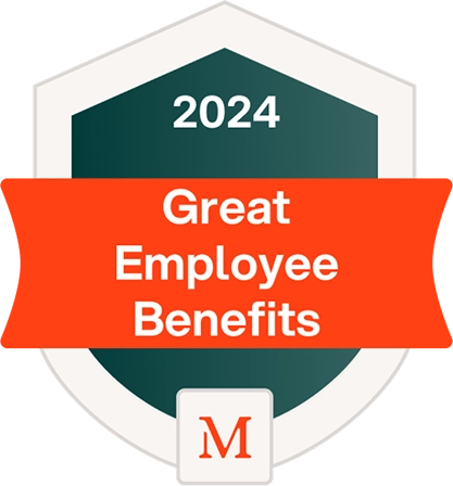 Mployer 2024 - Great Employee Benefits Award Badge